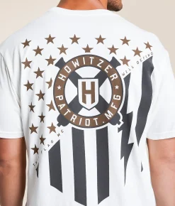 Howitzer Thunder Struck T-Shirt Antique White Discount