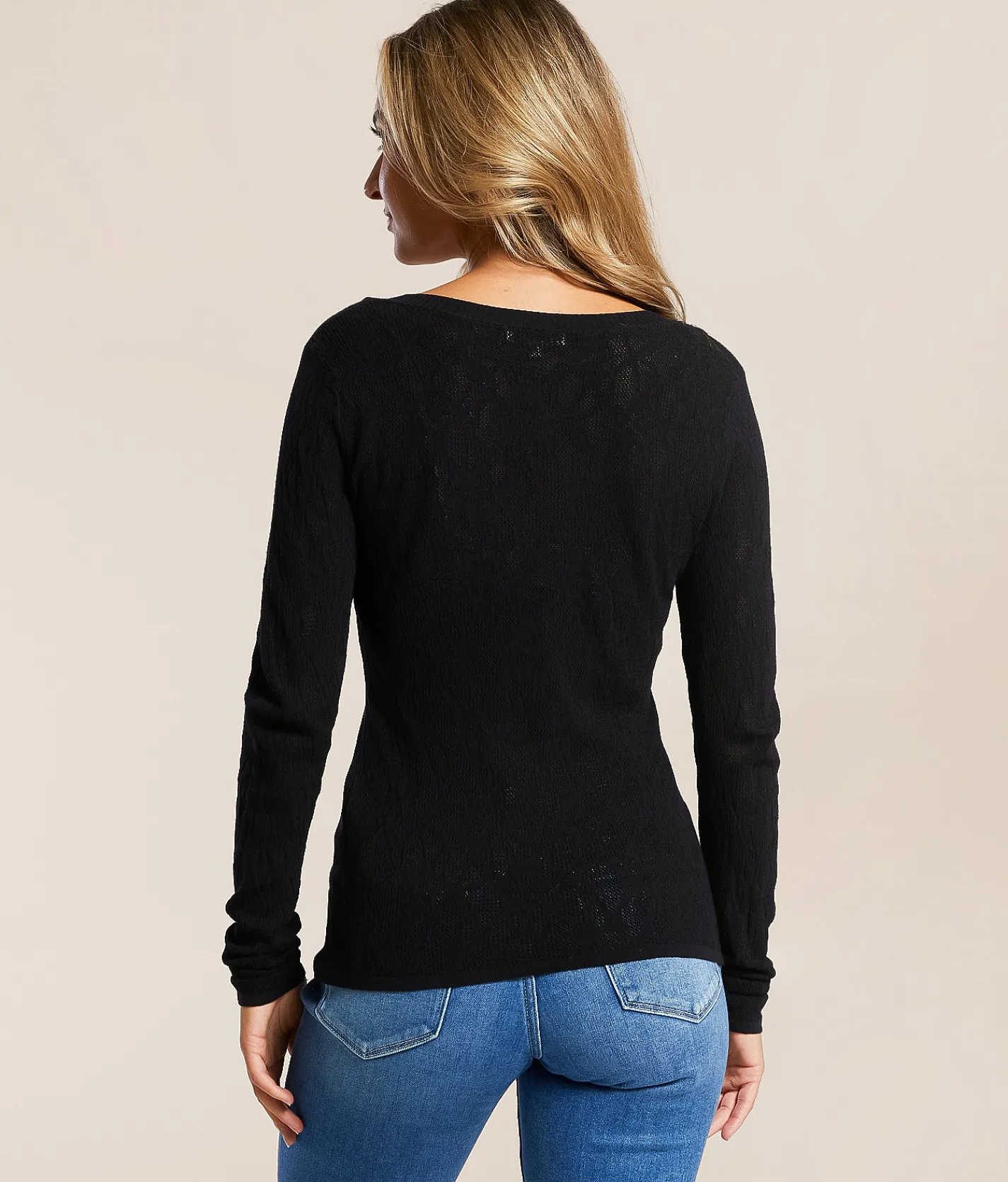 Tops | Z Supply Tibi Floral Mesh Sweater Crystal