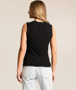 Tops | Z Supply Tibi Mesh Tank Top Cloud