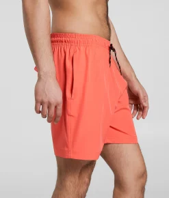 Maven Co-op Tidal Stretch Swim Trunks Bright Coral Discount