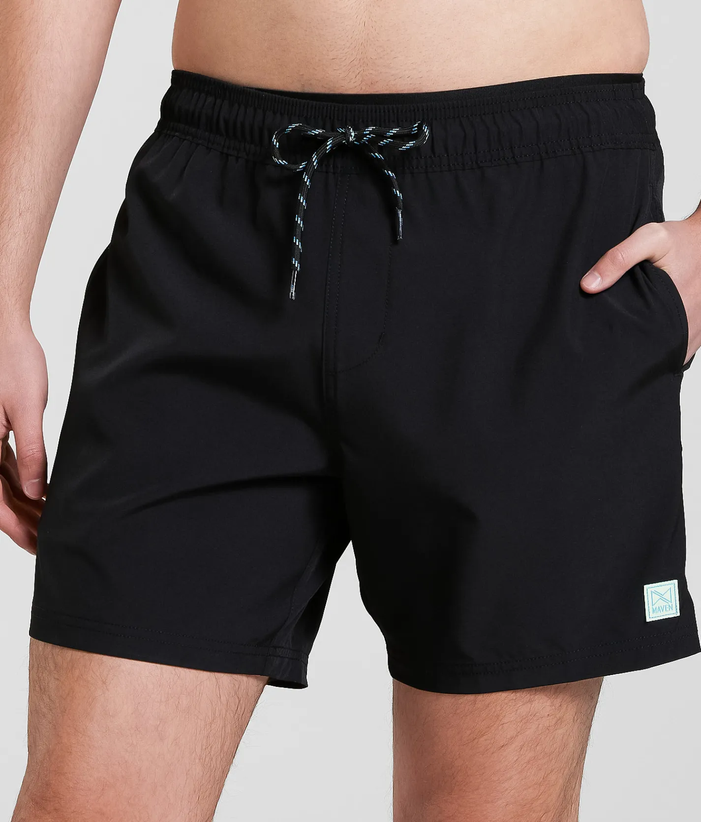Maven Co-op Tidal Stretch Swim Trunks Black Online