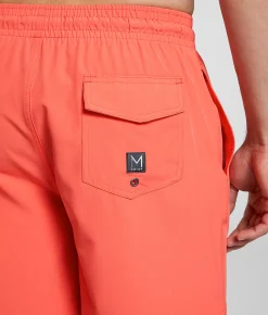 Bottoms | Maven Co-op Tidal Stretch Swim Trunks Bright Coral