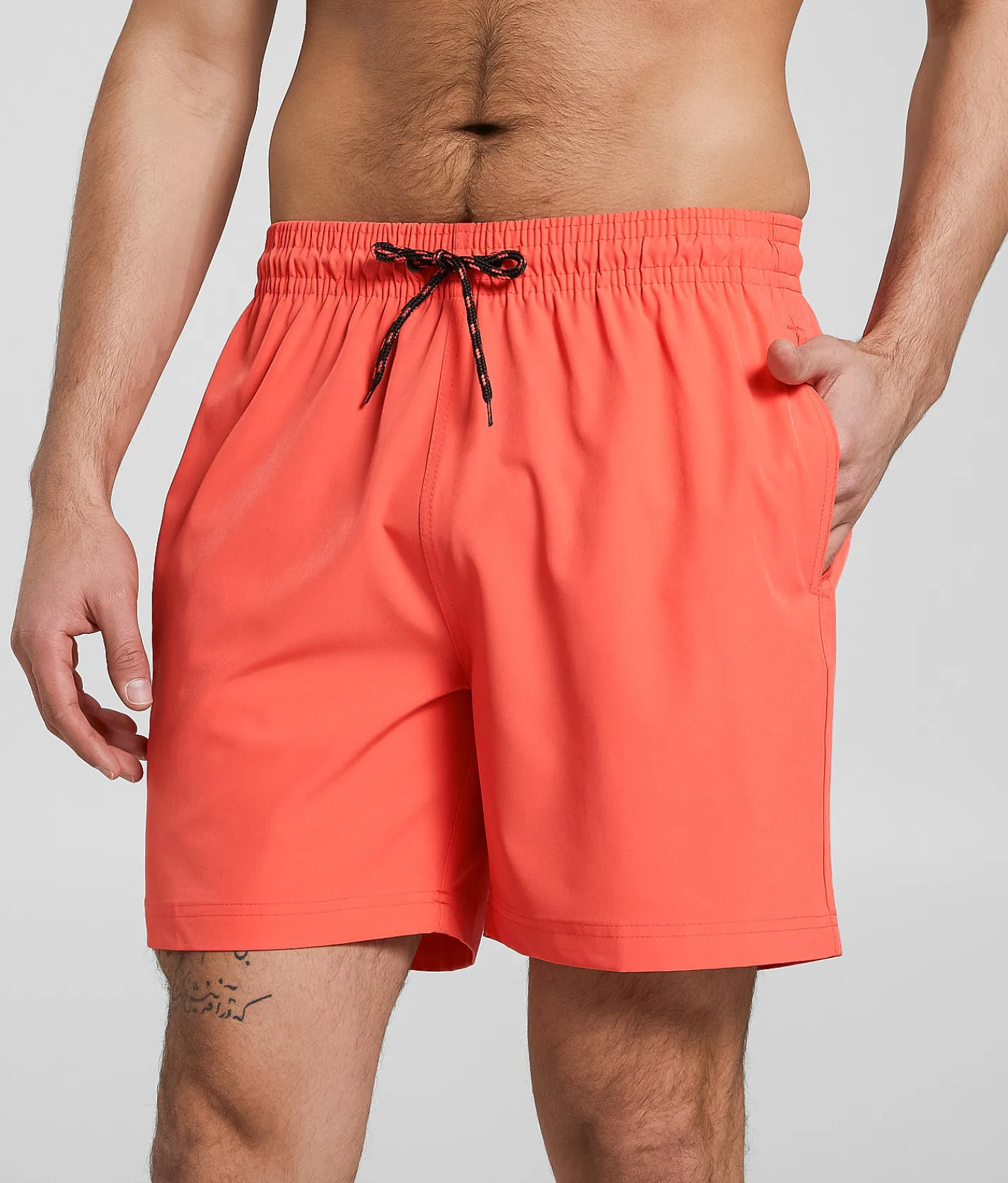 Bottoms | Maven Co-op Tidal Stretch Swim Trunks Bright Coral
