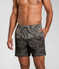 Maven Co-op Tidal Stretch Swim Trunks Black Charcoal