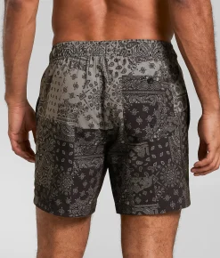Maven Co-op Tidal Stretch Swim Trunks Black Charcoal