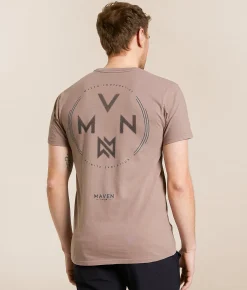 Maven Co-op Tide T-Shirt Mauve New
