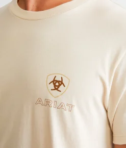 Ariat Timeless Simple T-Shirt Teak Best