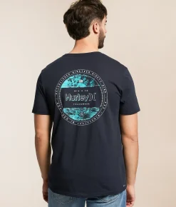 Graphic T-Shirts | Hurley Time Piece T-Shirt Black