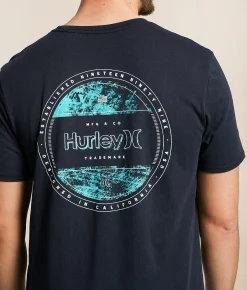 Graphic T-Shirts | Hurley Time Piece T-Shirt Black