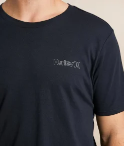 Graphic T-Shirts | Hurley Time Piece T-Shirt Black