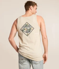 Salty Crew Tippet Fill Tank Top Bone Hot