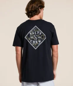 Tops|Graphic T-Shirts | Salty Crew Tippet Fill T-Shirt Black