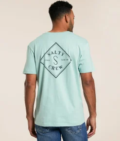 Salty Crew Tippet Premium T-Shirt Mackerel Hot