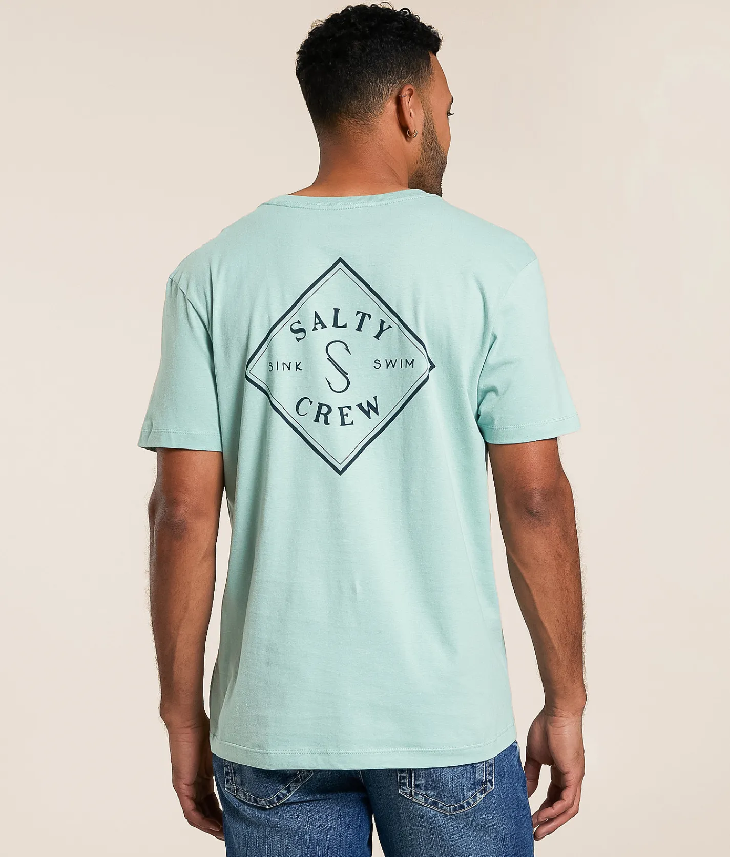 Salty Crew Tippet Premium T-Shirt Mackerel Hot