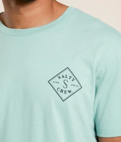Salty Crew Tippet Premium T-Shirt Mackerel Hot