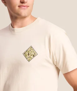 Tops|Graphic T-Shirts | Salty Crew Tippet Sand Camo T-Shirt Cream
