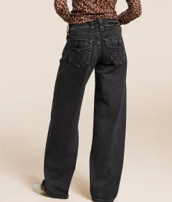 Rock Revival Titania Wide Leg Baggy Stretch Jean Titania BYII201 Discount