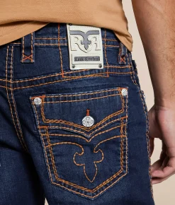 Bottoms | Rock Revival Titan Straight Stretch Jean Titan JJ205