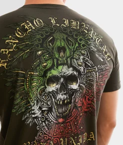 Graphic T-Shirts | Freedom Ranch Tlaloc Eagle T-Shirt Rosin