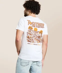 Graphic T-Shirts | Sendero Provisions Co. Together For Texas T-Shirt Vintage White