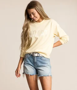 Tops | Ariat Tonal Logo Pullover Pear Sorbet