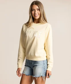 Tops | Ariat Tonal Logo Pullover Pear Sorbet