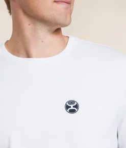 Tops|Graphic T-Shirts | Hooey Tooling Buckle T-Shirt White