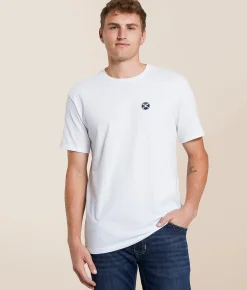 Tops|Graphic T-Shirts | Hooey Tooling Buckle T-Shirt White