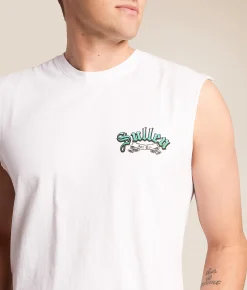 Tops | Sullen Too Lit Tank Top White