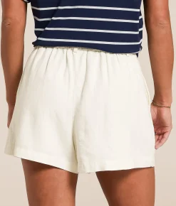 Z Supply Topanga Linen Blend Short White