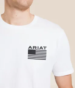 Ariat Topatriot T-Shirt White Outlet