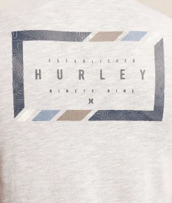Tops|Graphic T-Shirts | Hurley Topo T-Shirt Wolf Grey Camden
