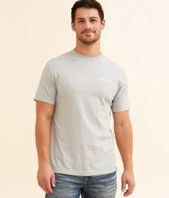 Graphic T-Shirts | Hurley Top Stop Pigment T-Shirt Glacier Grey