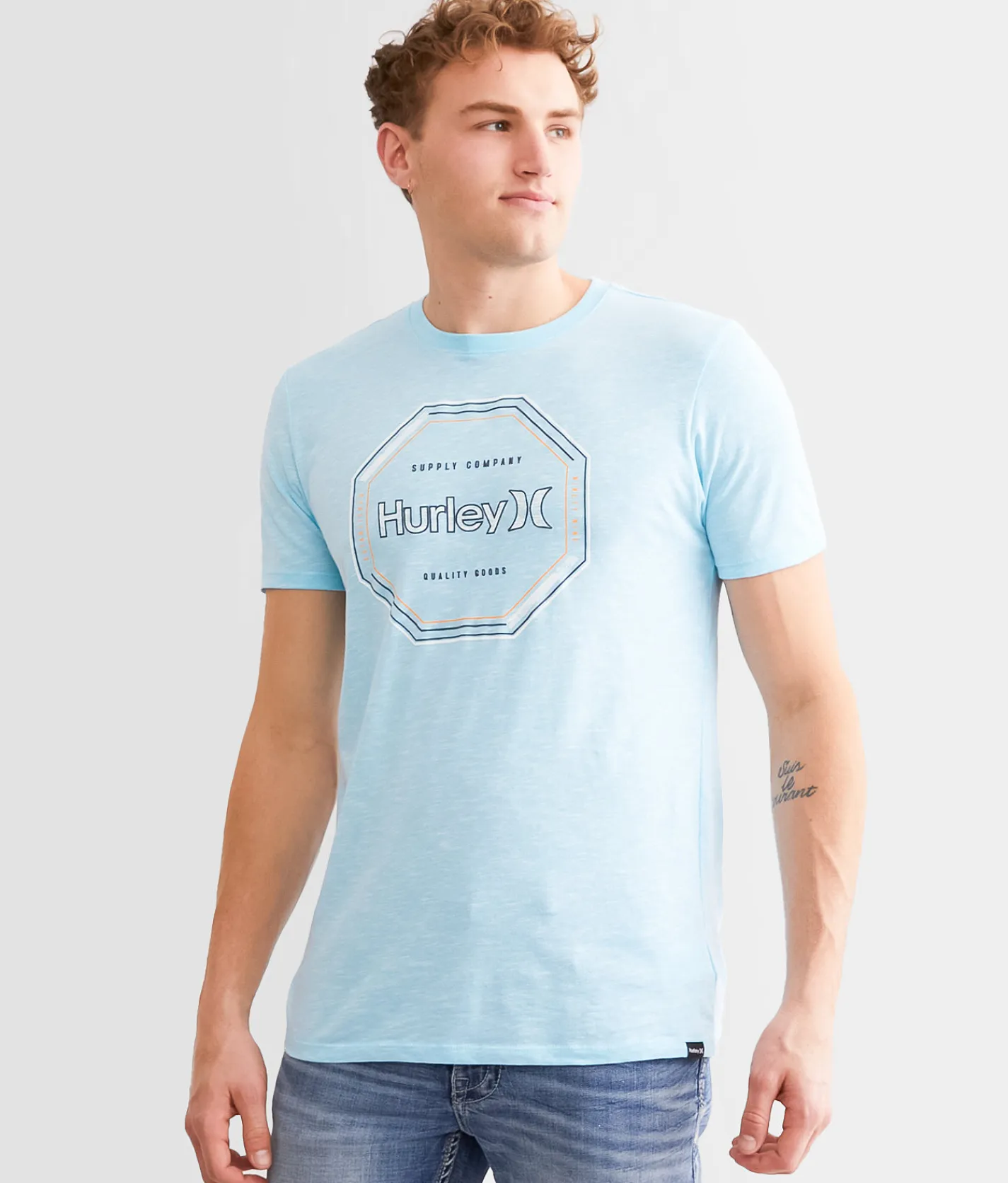 Hurley Top Stop T-Shirt White Clearwater Outlet