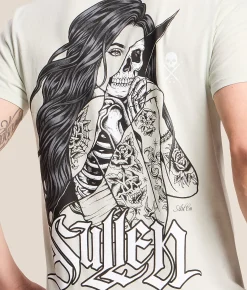 Sullen Torn Apart T-Shirt Hushed Green Clearance