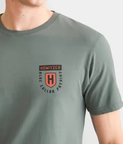Graphic T-Shirts | Howitzer To The Bone T-Shirt Balsam Green