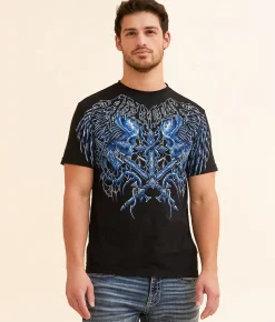 Affliction Toxic Wrath T-Shirt Black Sale