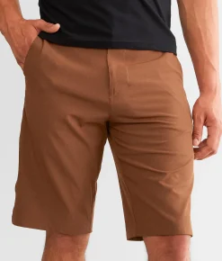 Bottoms|Shorts | BKE Trace Hybrid Stretch Walkshort Rust