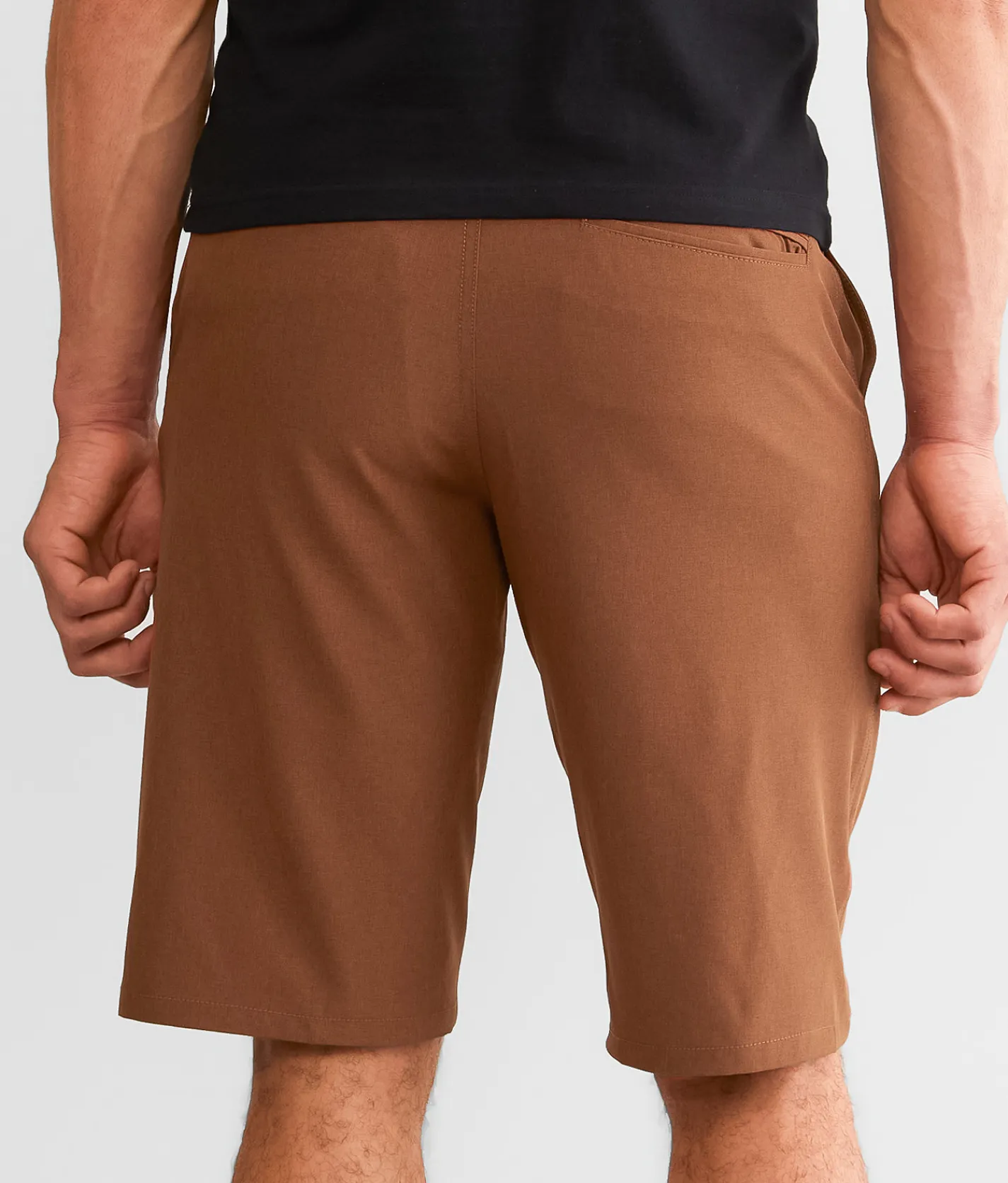 Bottoms|Shorts | BKE Trace Hybrid Stretch Walkshort Rust