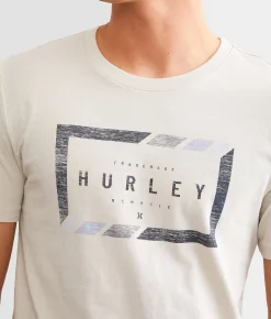 Hurley Tracer T-Shirt Bone New