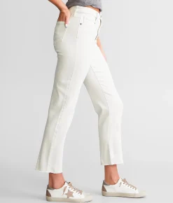 HIDDEN Tracey Cropped Straight Jean Stone Outlet