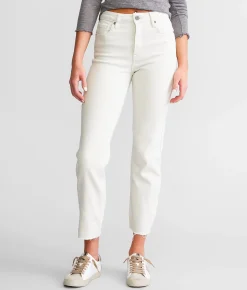 HIDDEN Tracey Cropped Straight Jean Stone Outlet