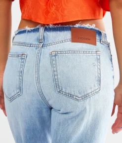 Jeans|Bottoms | HIDDEN Tracey Cropped Straight Jean Medium Light