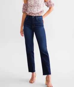 Jeans|Bottoms | HIDDEN Tracey Cropped Straight Stretch Jean Dark Wash