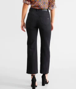 Jeans|Bottoms | HIDDEN Tracey Cropped Straight Stretch Jean Black
