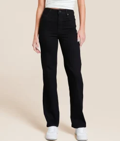 HIDDEN Tracey Straight Stretch Jean Black Clearance