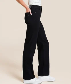 Bottoms | HIDDEN Tracey Straight Stretch Jean Black