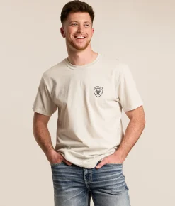 Ariat Traditional Pace T-Shirt Glacier Gray