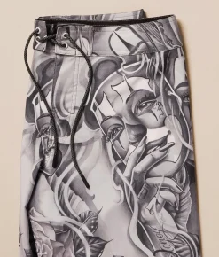 Sullen Tragedy Stretch Boardshort Grey Online