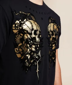 Affliction Tragic Ritual T-Shirt Black Sale